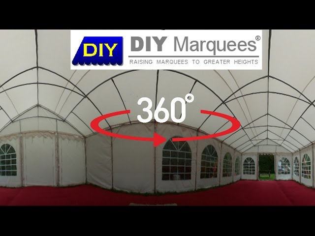 How To Lay DIY Marquee Carpet Flooring - (360 Degree Video)