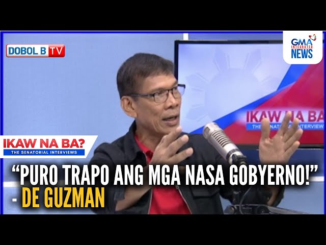 Ka Leody, sinabing trapo ang puno't dulo ng isyu sa bansa | Ikaw Na Ba? The Senatorial Interviews