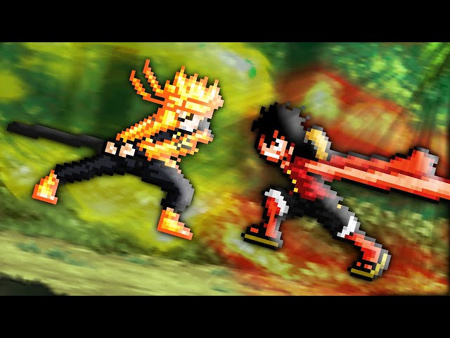 Naruto VS Luffy (Sprite Animation) [Scrapped]