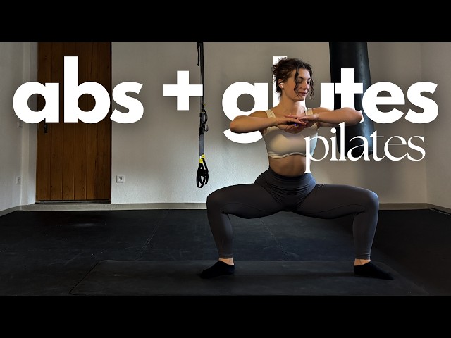 20min Pilates ABS + GLUTES on Fire