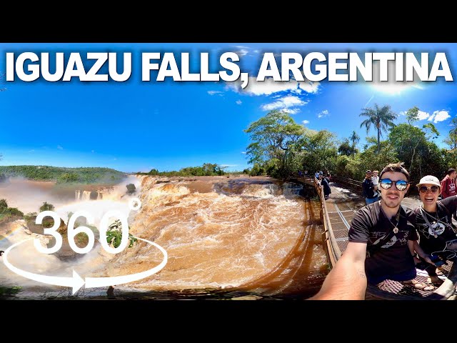 360° VR Walk at Iguazu Falls in Argentina (Cataratas del Iguazú) 🇦🇷