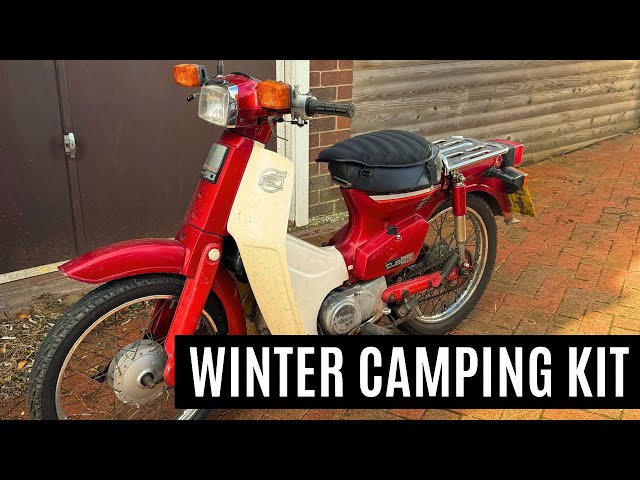 C90 Winter Moto Camping - What do I take?