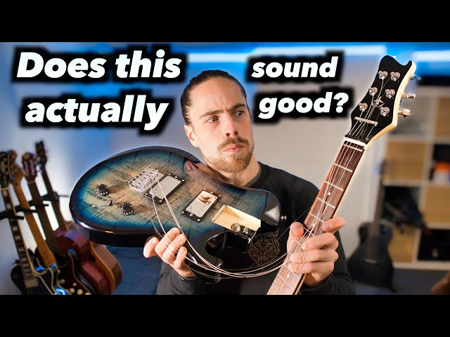 You've NEVER seen an electric guitar like this!!! (BUT DOES IT SOUND GOOD?...) @journeyinstruments