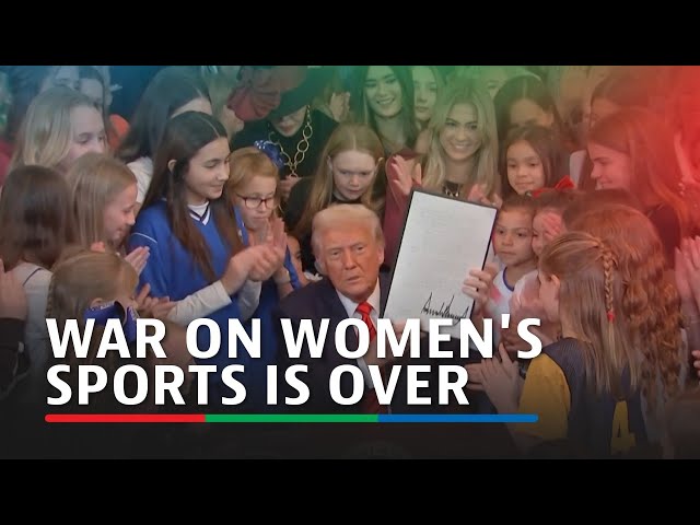 Trump bans transgender women in female sports | ABS CBN News