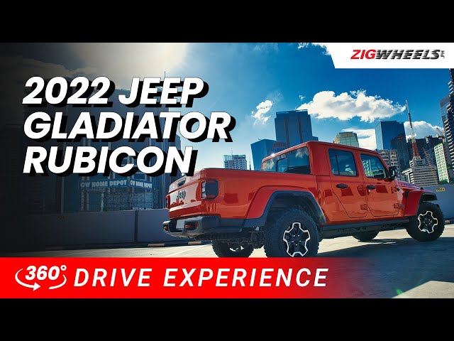 Jeep Gladiator Rubicon 2022 | 360° Drive Experience!