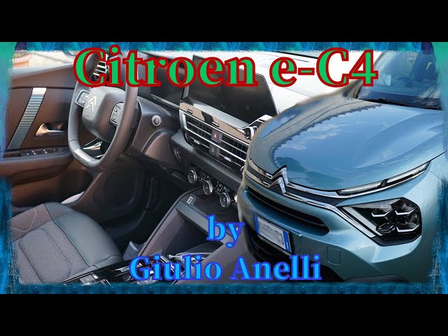 Citroen e-C4 - La ritiro dal concessionario.