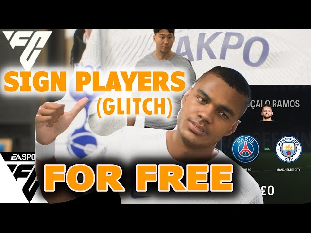 EA FC CAREER MODE GLITCH | SIGN PLAYERS FOR FREE | UNLIMITED MONEY TRANSFER GLITCH .