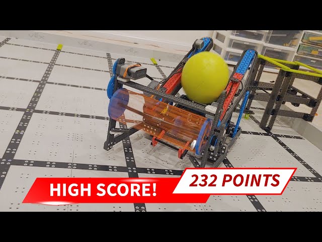 232 points - VEX IQ Rapid Relay "Dropshot" high score robot reveal by Ben Lipper