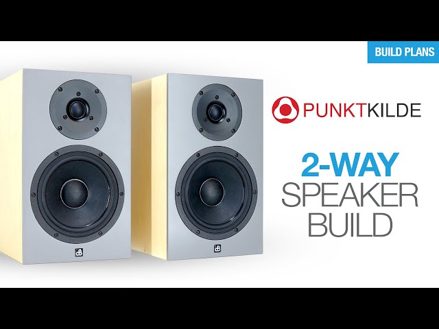 Building 2-Way Stand Mount Speakers with PUNKTKILDE Drivers - by SoundBlab