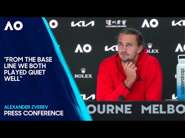 Alexander Zverev Press Conference | Australian Open 2025 Second Round