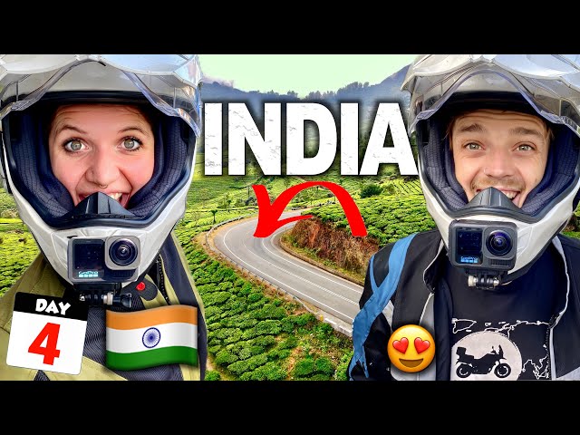 This Motorcycle Ride in Kerala Blew My Mind! (Gap Road Munnar) 🇮🇳7