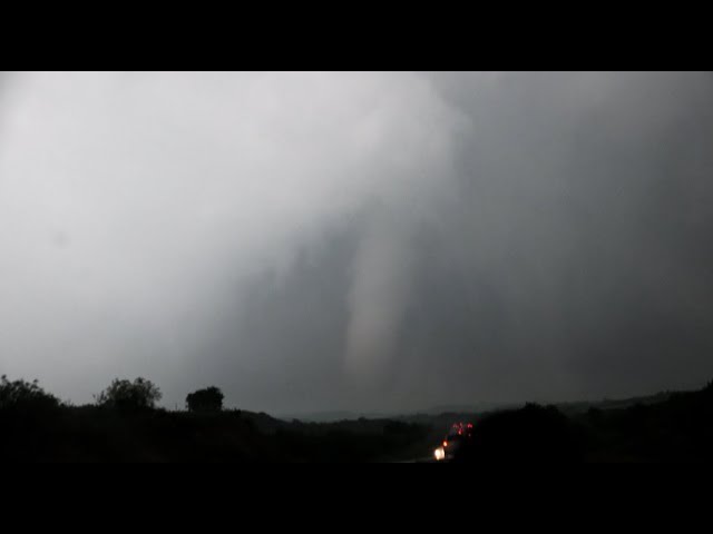 Damaging Tornado near Mangum, OK - May 20, 2019