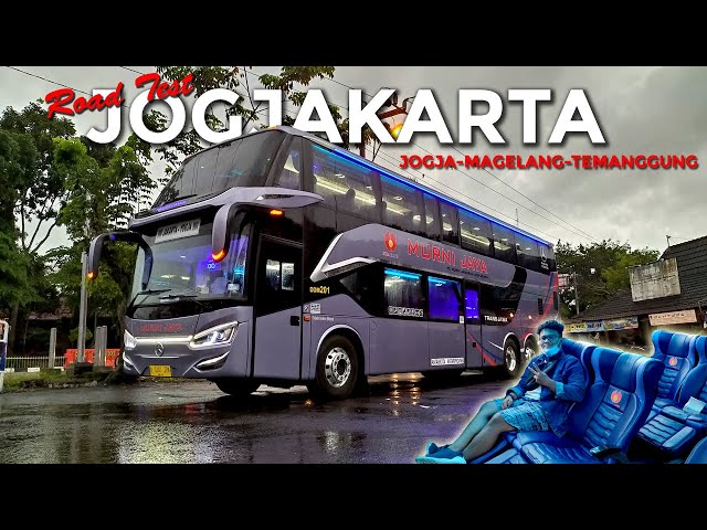 Road Test Murni Jaya DoubleDecker | BANYAK MANIA YANG MENUNGGU DI TERMINAL