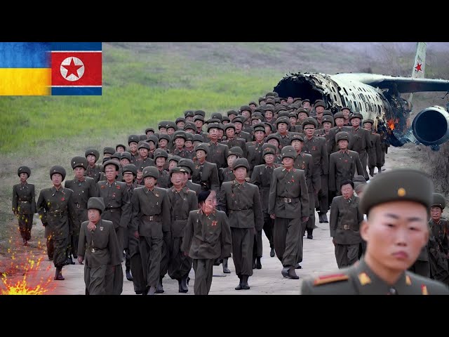 1 MINUTE AGO! Last North Korean Nuclear Plane Downed at Crimea by Ukrainian AA guided Missile