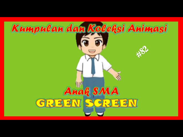 82. Free Download Green Screen Animasi ~ Anak-anak 4