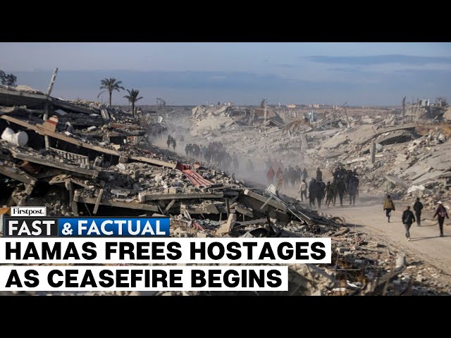 Fast and Factual LIVE: Three Israeli Hostages Return Home As Ceasefire Begins In Gaza