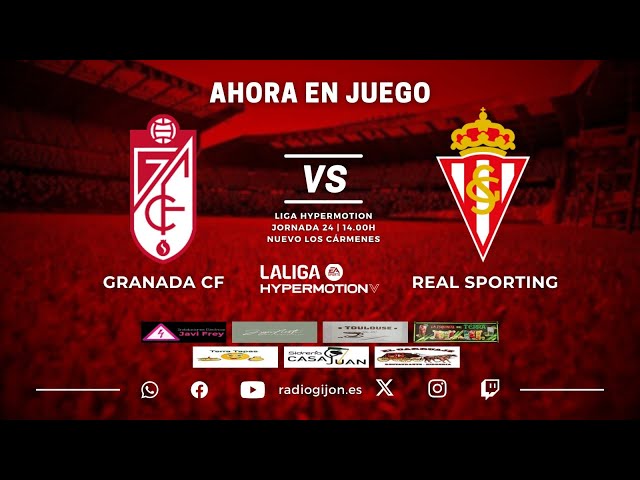 Ahora En Juego J24  #LigaHypermotion #GranadaRealSporting