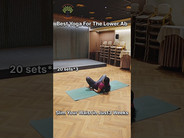 Best Yoga for Lower Abs -Slim Your Waist in Just 3 Weeks Without Back Pain