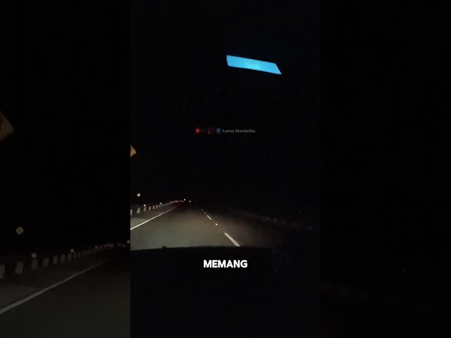 Kondisi Malam Hari Bypass Mandalika masih Gelap Gulita Sebulan Jelang MotoGP