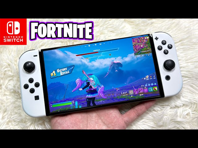 Fortnite GODZILLA EVENT on Nintendo Switch OLED EP258