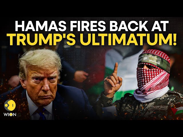 Israel-Gaza LIVE: Hamas Lashes Out At Trump; Says 'Your Threats Won't Bring Back Hostages' | WION