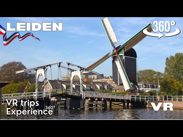 360° VR Tour of Leiden Center - 8 April 2023 DE Put wind mill