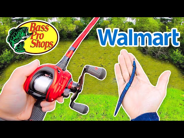 $25 Walmart vs Bass Pro Shops Budget Fishing Challenge