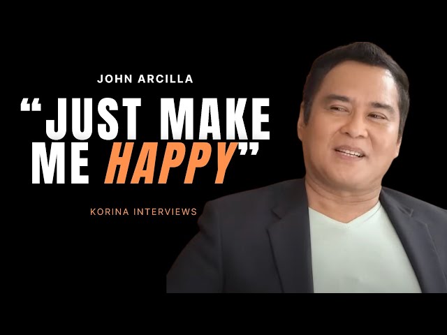 John Arcilla Was Boycotted By All Producers And Was Left Without Any Work | KORINA INTERVIEWS