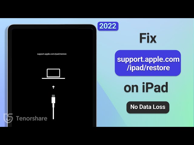 (2023) How to Fix support.apple.com/ipad/restore on iPad with No Data Loss - iPadOS 16 / 17