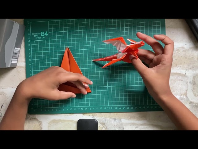 Classical dragon origami tutorial!