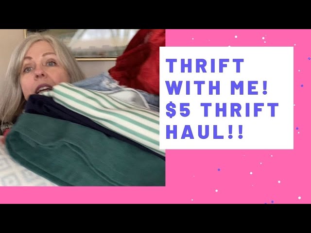 $5 Thrift Haul!!!! Thrift With Me / Selling On eBay For A Profit!!