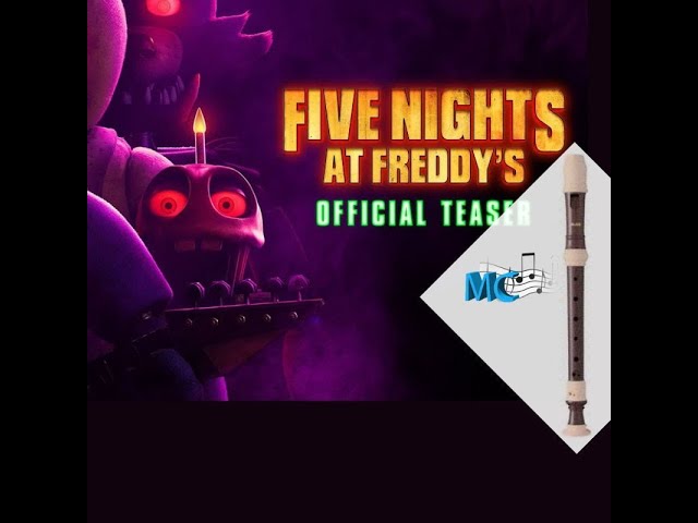 five nights at freddys pelicula flauta con pista