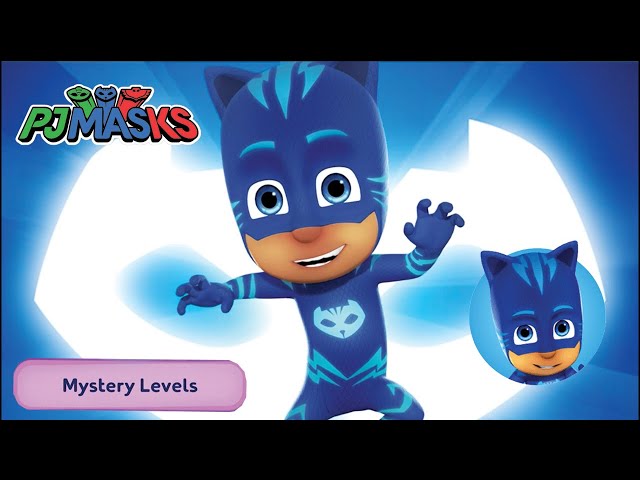 PJ Masks: Moonlight Heroes - Catboy Unlocked Mystery Levels and Complete All Stages! | iPad Gameplay