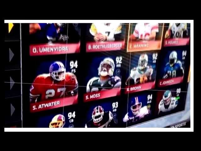 Mystery Players Leaked Crazy Legends Steve Atwater, Ben Roethlisberger Leaked Pics MUT15