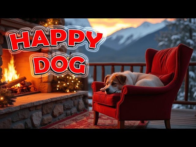 🐶 Great sounds for dogs to relax for 8 hours 🍄 HAPPY DOG relaxing