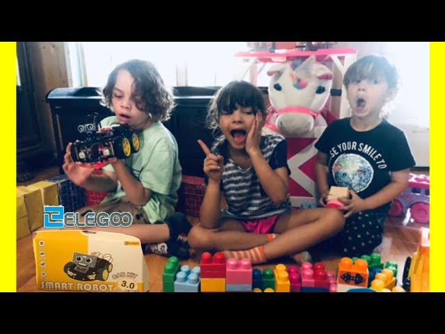 ELEGOO Smart Robot Car V3.0 Review and assembly  | STEM toys for kids