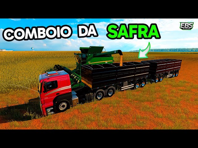 Comboio da safra bora escoar a produção ets 2 1.53