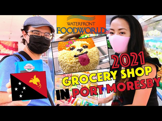 Buying Groceries in Port Moresby - Waterfront Foodworld 2021 [4K]