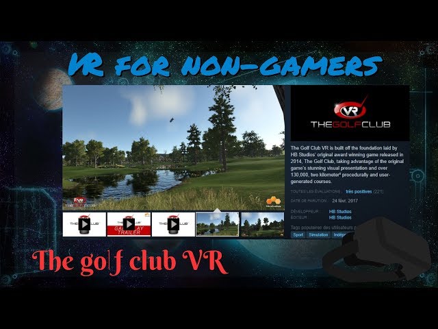 Virtual Reality Golfing