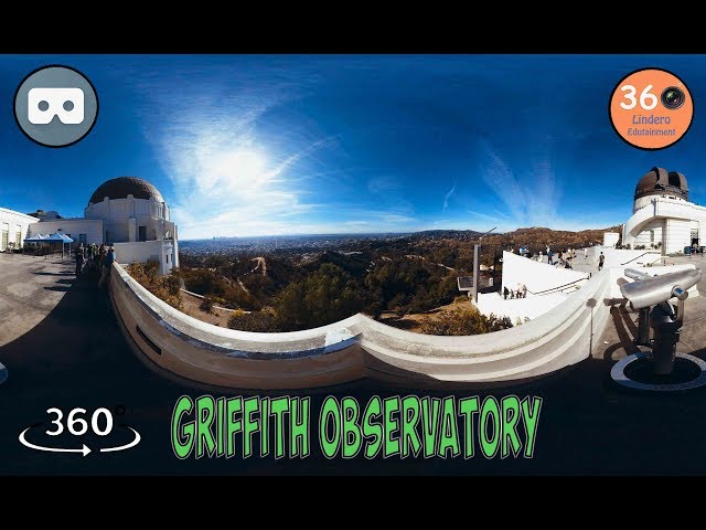 See LA from Griffith Observatory in 360º VR (4k)