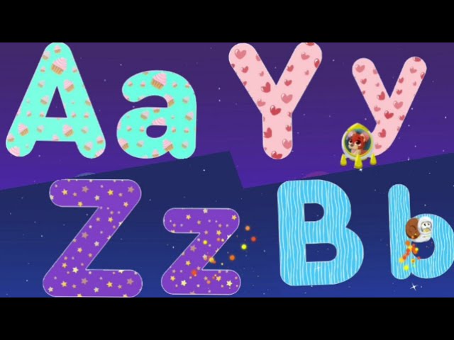 Letters Learning Academy Aa to Zz - Upper & Lower Case