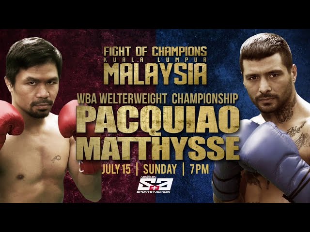 Pacquiao knocks out Matthysse in Round 7!! ▶ Manny Pacquiao vs Lucas Matthysse Fullfight Highlights