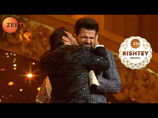 Zee Rishtey Awards 2021 - Ritvik Dhanjani Gets Prank By Arjun Bijlani - Zee TV