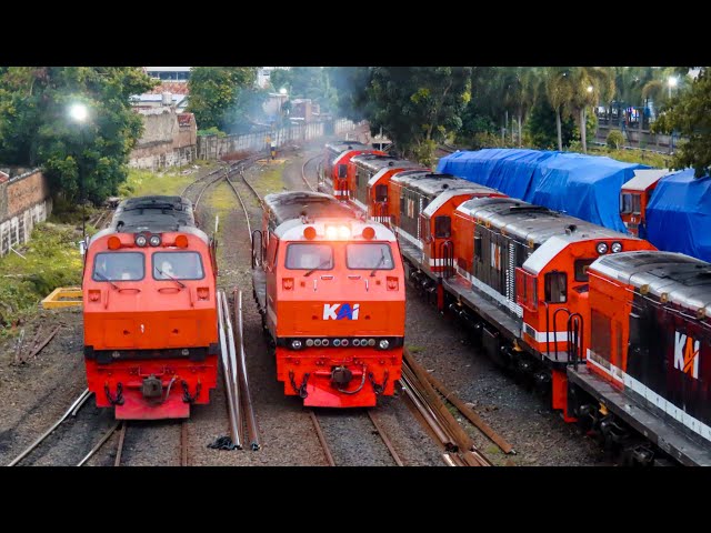 MUTASI LOKOMOTIF CC201 SUMATERA-JAWA | HIDUNG MIRING NAMBAH LAGI⁉️6 Lokomotif Kotak, 2 Hidung Miring