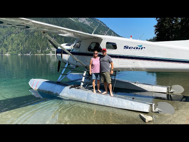 Landing on a Glacier Lake for Our 27th Wedding Anniversary