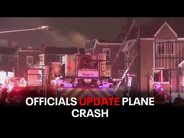 Philly plane crash: Gov Shapiro, Mayor Parker provide update