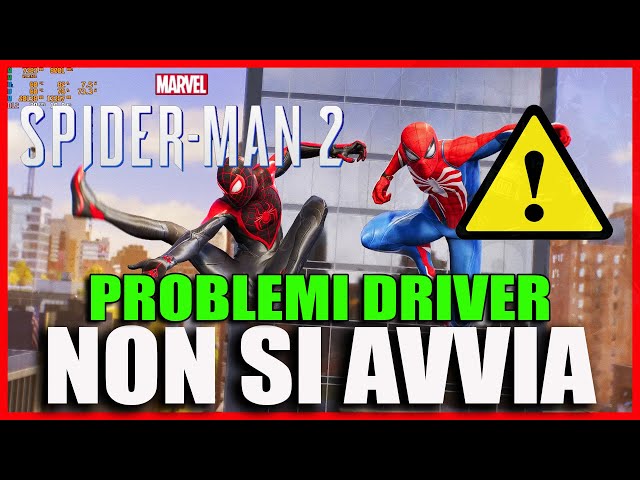 SPIDER MAN 2 CRASHES AND WON'T START on PC! How to fix driver / GPU DRIVER errors - tutorial