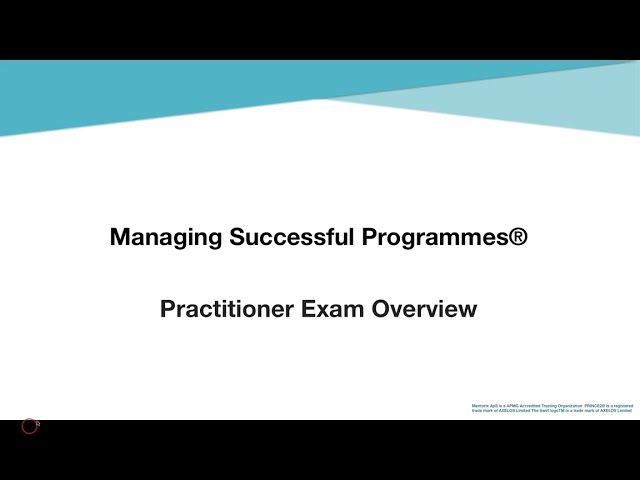 MSP MSP 4th ed. Practitioner Paper Overview Updated