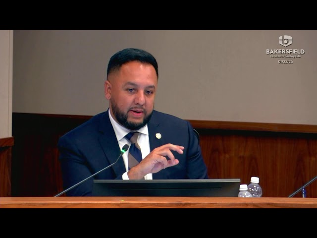 City of Bakersfield - City Council Meeting- 1/22/25