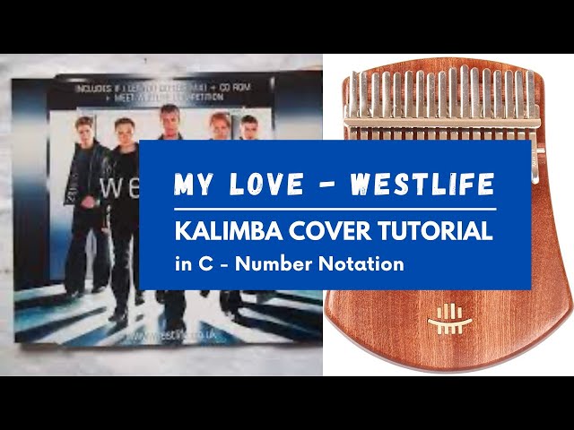 Kalimba Cover Tutorial - My Love @Jenny’s Random Hobby